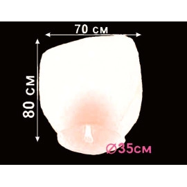 Небесний ліхтарик купол білий