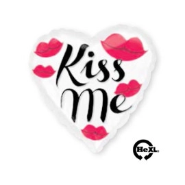 А-27623-02 Серце 18" S40 "KISS ME"   Anagram