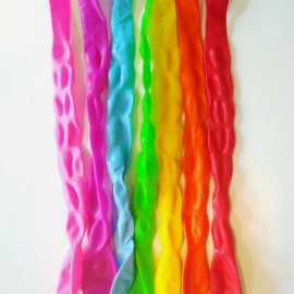 Китай Спіраль пастель асорті (100шт/уп)