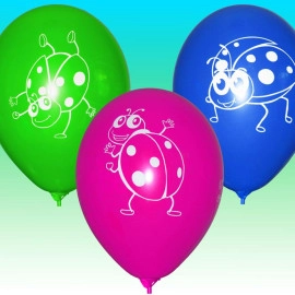 12 пастель ас. з мал. "СОНЕЧКО комаха"НОВА (100шт/уп)