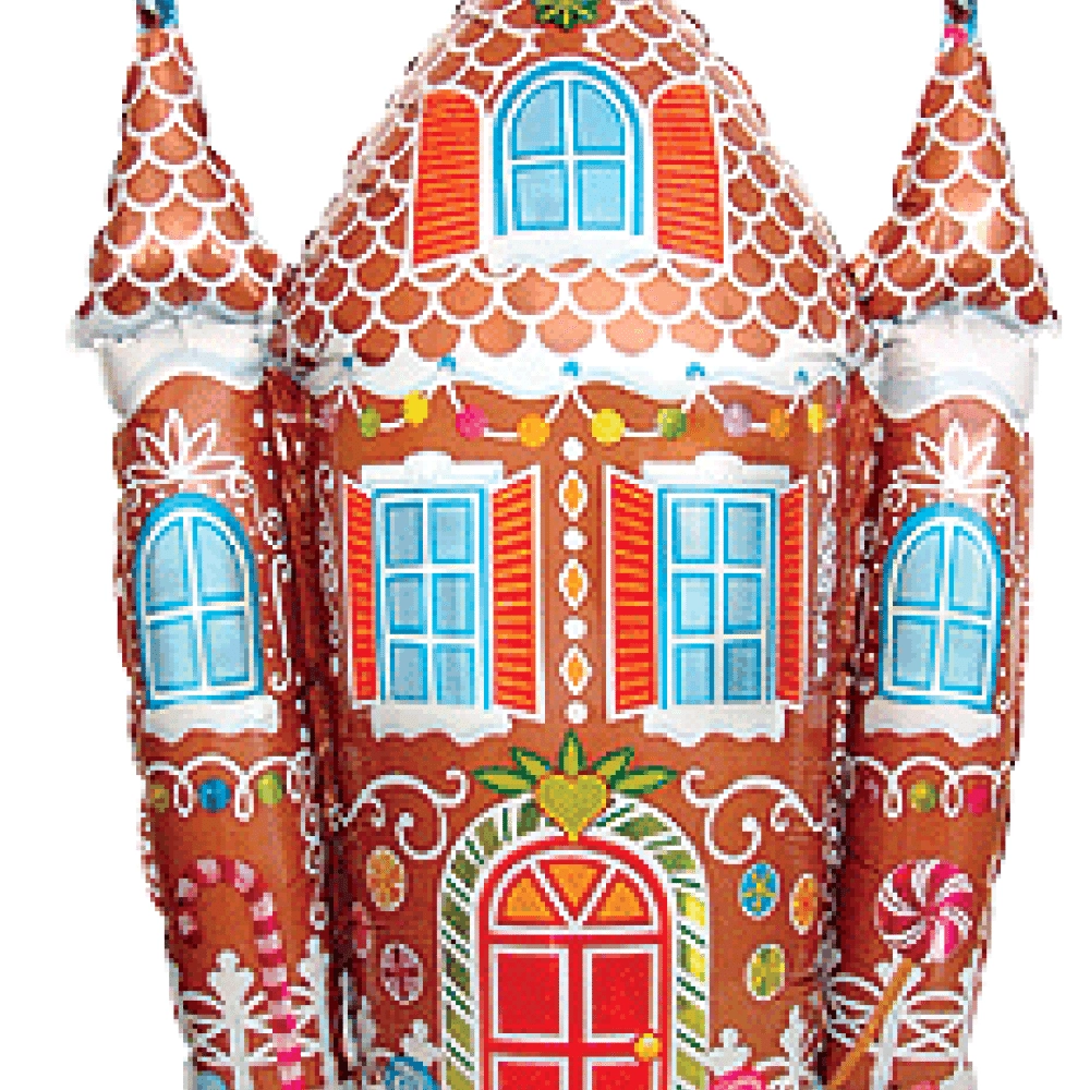 Пряниковий будиночок різдвяний 901758 Фольга