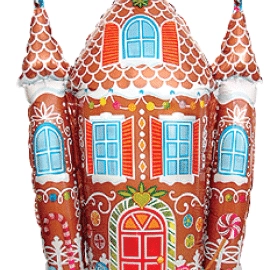 Пряниковий будиночок різдвяний 901758 Фольга