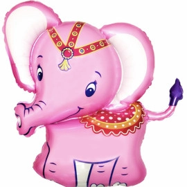Слоненя 901737 Фольга рожева