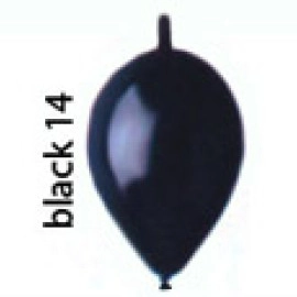 6" пастель 14 чорний тет-а-тет GL6