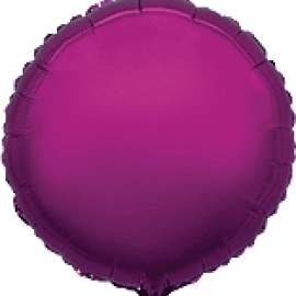 18" круг б/м пурпуровий 401500 PU фольга