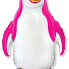 Пінгвін щасливий міні *14 902745 Фольга фуксія