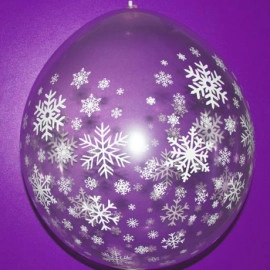 18 кристал 00 прозорий з мал. "СНІЖИНКИ" GS18