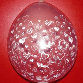 18 кристал 00 прозорий з мал. "СЕРЦЯ" GS18