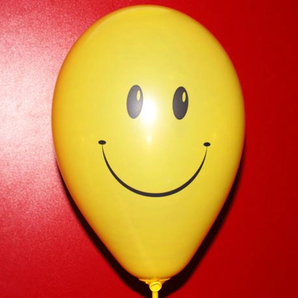 8 пастель 02 жовтий з мал. "ПОСМІШКА"  (100шт/уп)