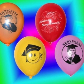 12 пастель ас з мал. "ВИПУСКНИК" (укр.) (100шт/уп)