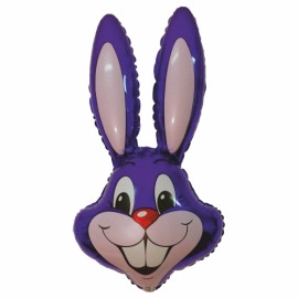Заєць міні *14 902537 Фольга фіолетовий
