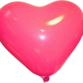 Еверс Сердце 11" пастель 130 червоне