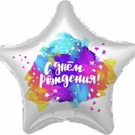 758274 19* зірка з малюнком С Д/Р фарби Agura