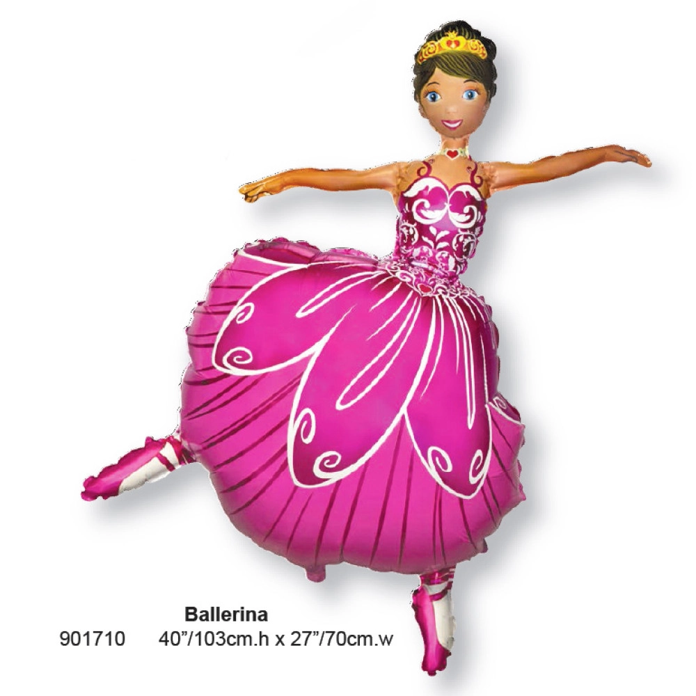 Балерина 32"/81см 901710 Фольга