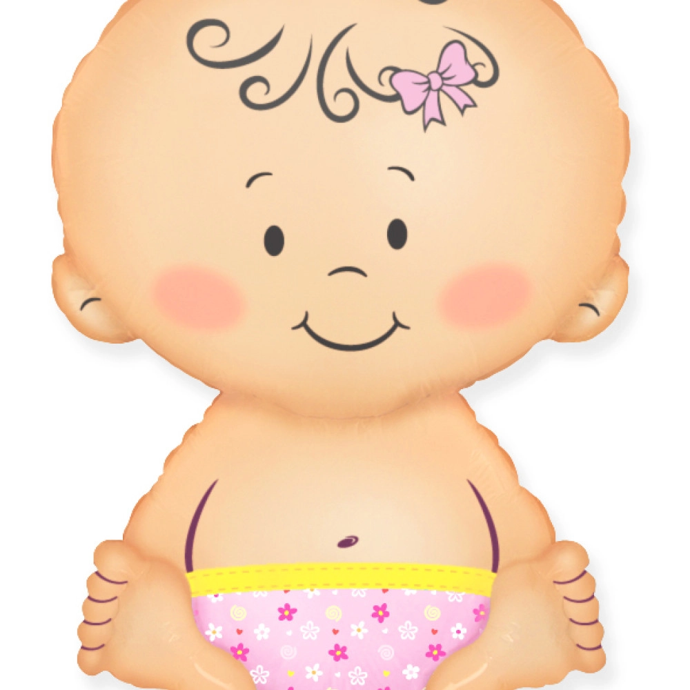 Малюк ДІВЧИНКА міні *14 902752 Фольга