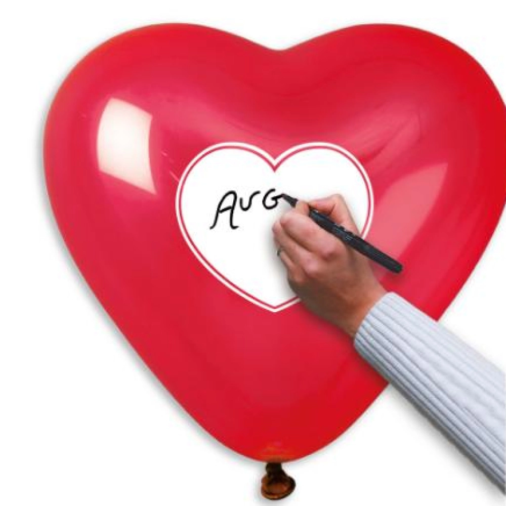 Серце 11 пастель 05,45 червоне з мал.  "Серце" Італія (100шт/уп)