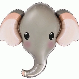 Голова слона (сіра) 901805 G Фольга