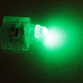 Світлодіод КУБИК (зелений)