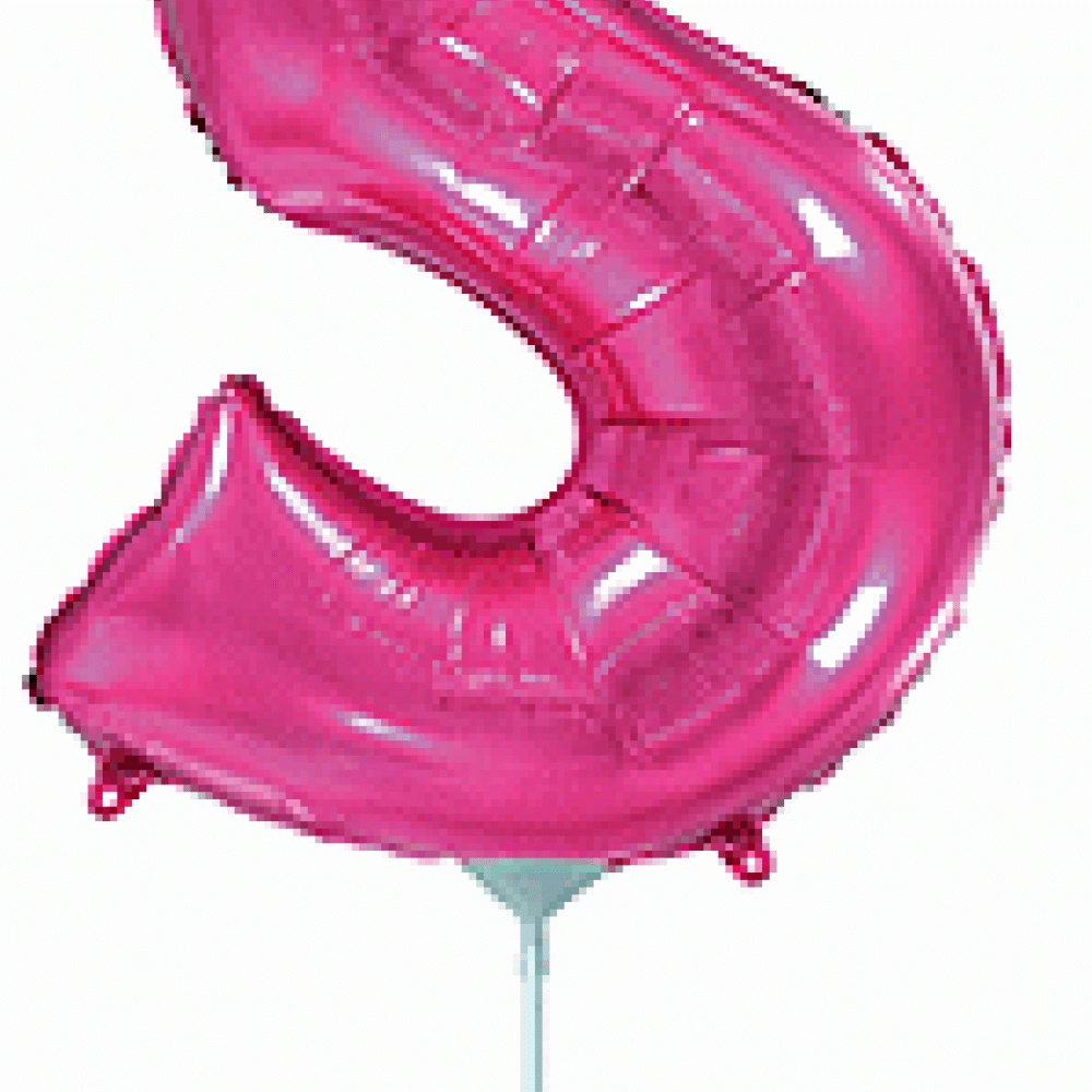 Цифра 5 Міні Flexmetal ФУКСІЯ (902765F) з клапаном