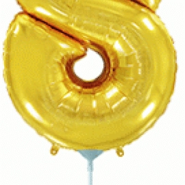 Цифра 8 Міні Flexmetal ЗОЛОТО (902768O) з клапаном