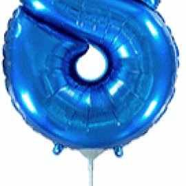 Цифра 8 Міні Flexmetal СИНЯ (902768A) з клапаном