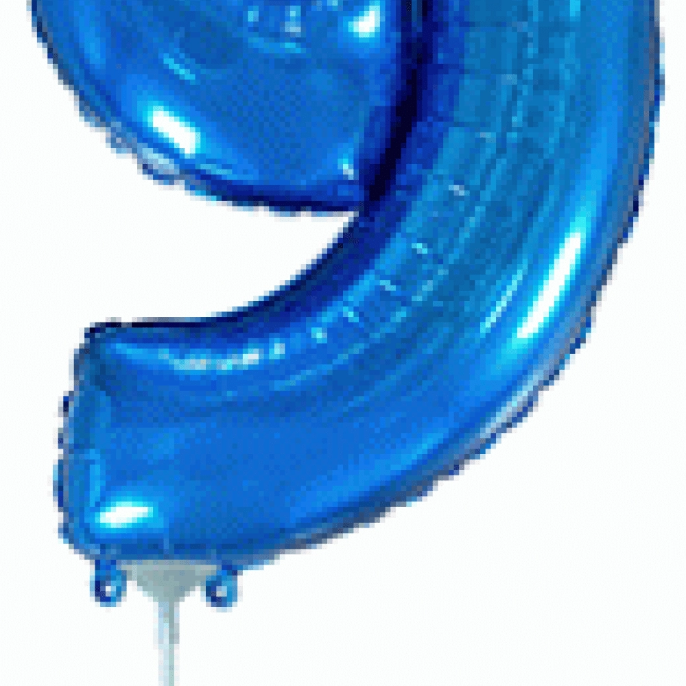 Цифра 9 Міні Flexmetal СИНЯ (902769A) з клапаном