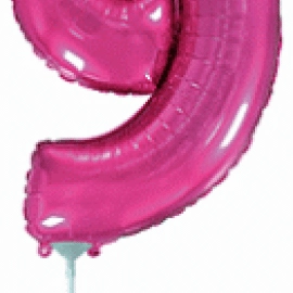 Цифра 9 Міні Flexmetal ФУКСІЯ (902769F) з клапаном