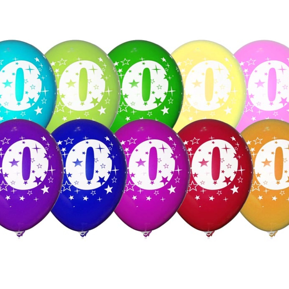 12 пастель ас. з мал. цифра "0" (100 шт/уп) 4+0