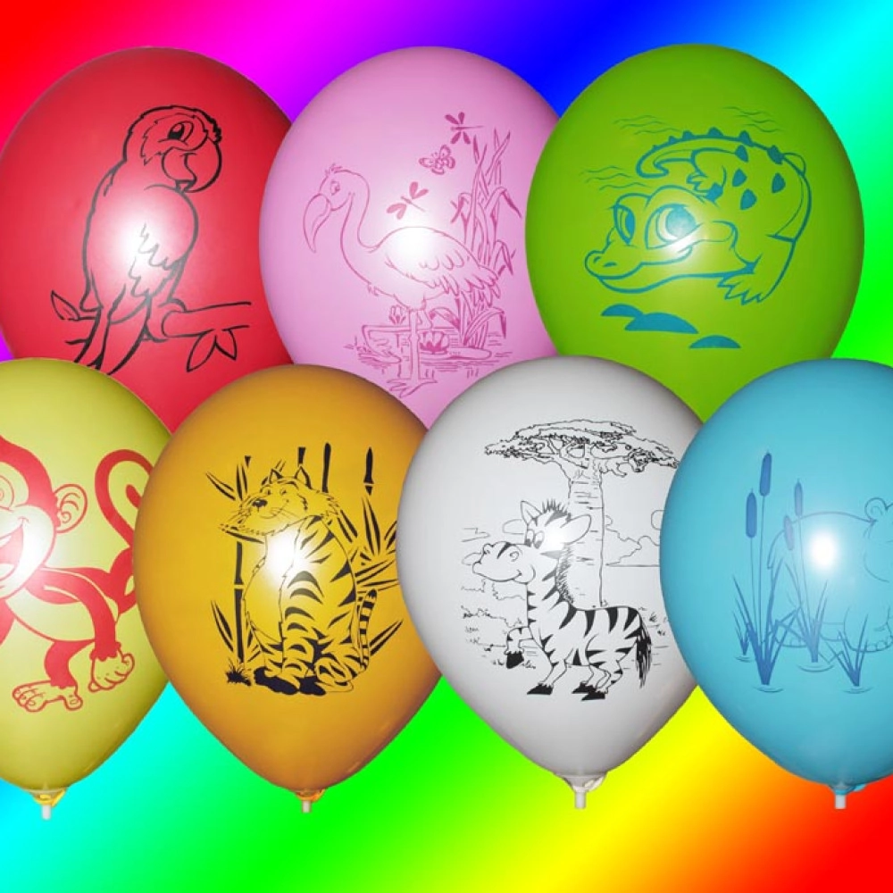 8 пастель асорті "ЗООПАРК" (100шт/уп)