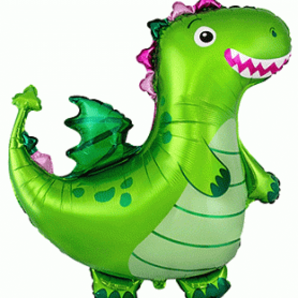 Дракон зелений 901838 VE Фольга