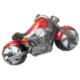 Мотобайк (без водія) міні *14 902731 Фольга червоний