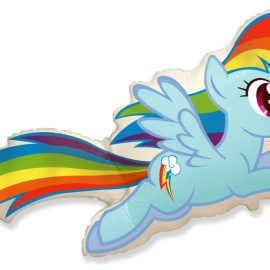 Поні Рейнбов Деш  Веселка міні *14 902739 Фольга