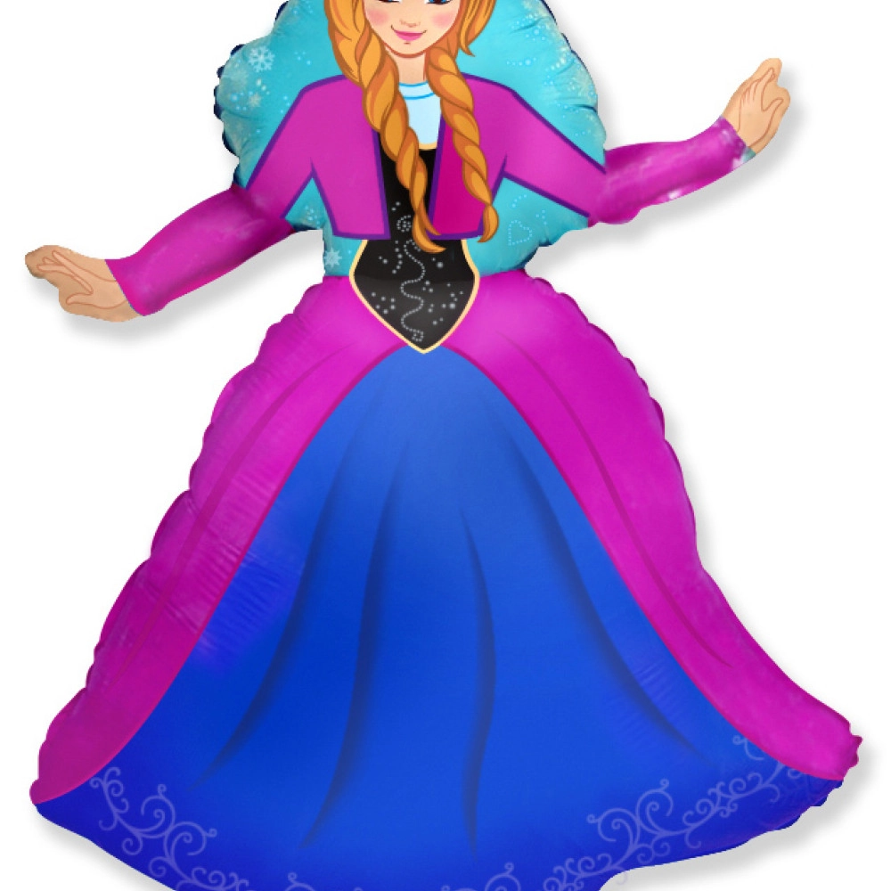 Принцеса Анна (м\ф  Холодне Серце) міні *14 902744 Фольга