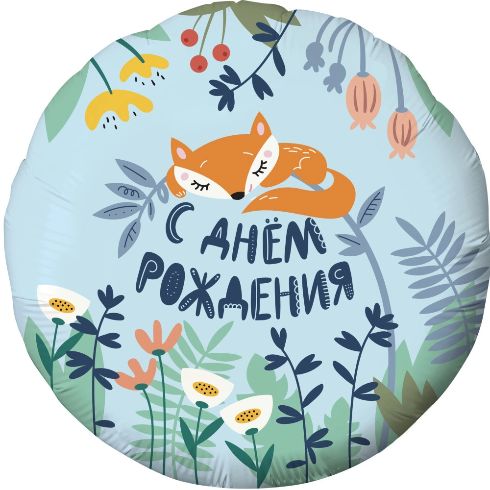 756591 18* круг з малюнком Лисеня Agura