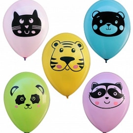 12 пастель ас. з мал. "КАЗКОВІ ТВАРИНИ" (100 шт/уп)