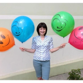 19 пастель ас. з мал.  "ПОСМІШКА" (50шт/уп)