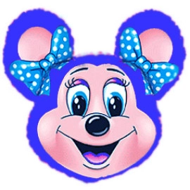 Лоллі маус  27/30* 901572 Фольга блакитний