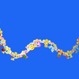 Гірлянда Нappy Birthday 3 м, 1 шт