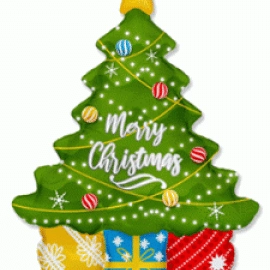 Новорічна ялинка 901853 Фольга