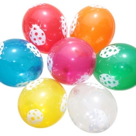 12 кристал ас. з мал. "СОНЕЧКО комаха" (100шт/уп) РОЗПРОДАЖ