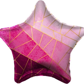 757642 19* зірка з малюнком Диагонали Agura