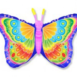 Метелик кокетка 901721 Фольга фуксія