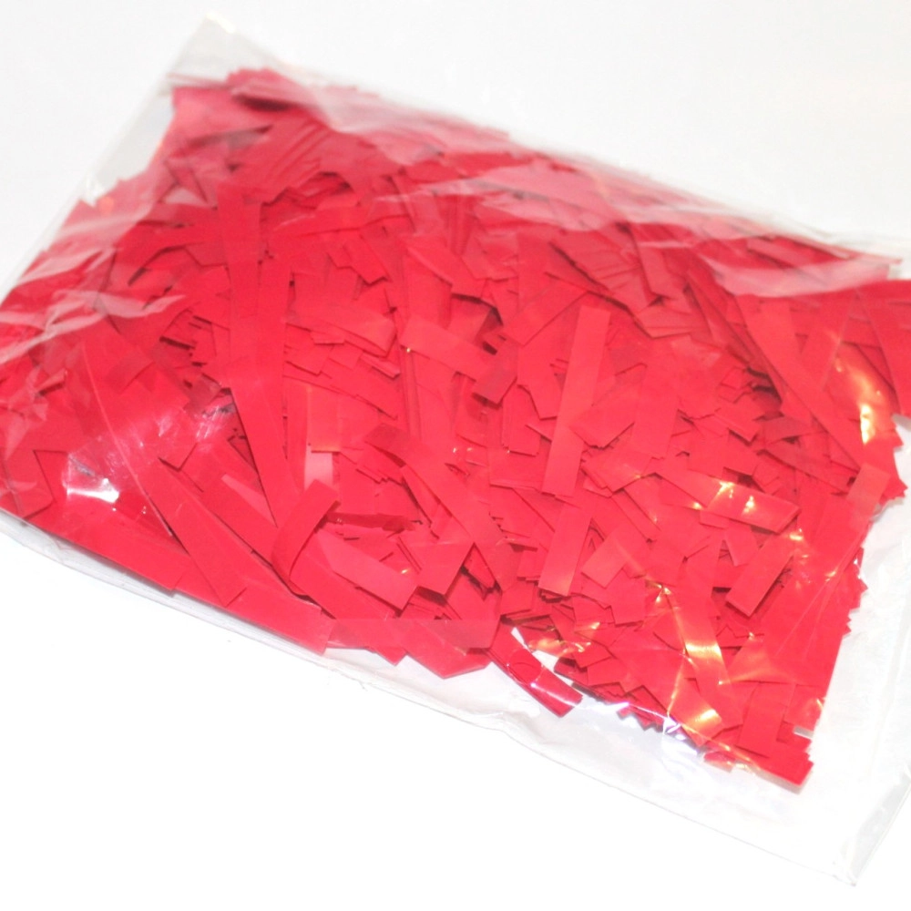 Конфетті СМУЖКИ тонкі червоні (1уп.=100 гр.)