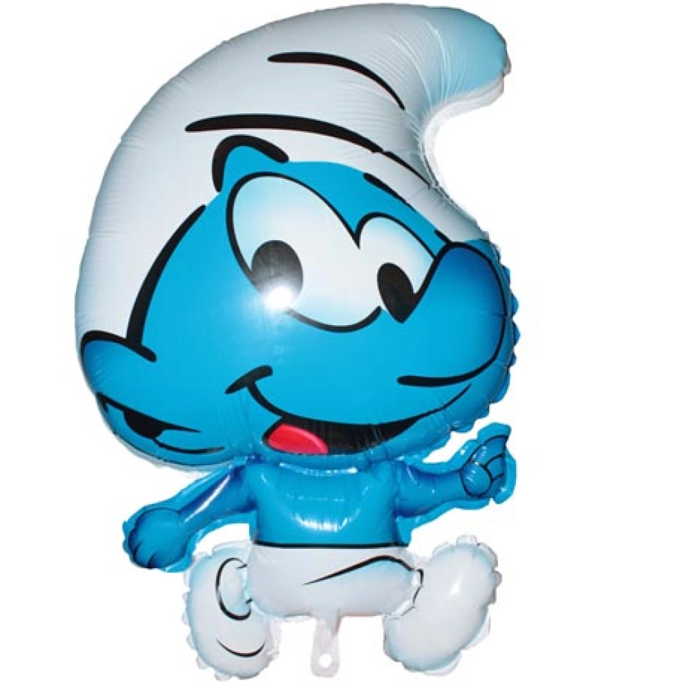 Китай еластопластик СМУРФІК кулька 16"(40см)х24"(62см)