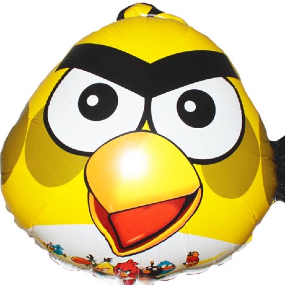 Китай еластопластик ЕНГРІ БЬОРДС Жовта  Птаха кулька 19"(46см)х17"(43см)