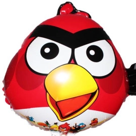 Китай еластопластик ЕНГРІ БЬОРДС Червона  Птаха кулька 19"(46см)х17"(43см)