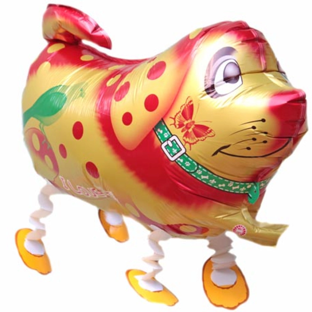 Китай еластопластик Собака кулька Ходяча фігура 23"(60см)х14"(35 см) без клапана