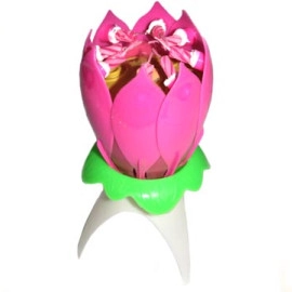 Свічка музична (квітка), 1 шт