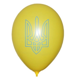 10 пастель 02 жовтий з мал. "ТРИЗУБ" (100шт/уп)