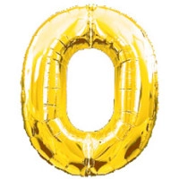 0 Цифра ЗОЛОТО 13733-01 Фольга Anagram